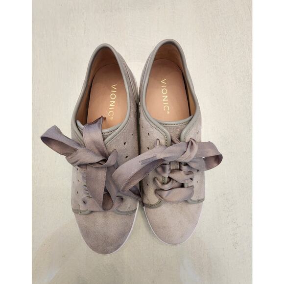 Vionic Gray Women's Sneakers - Picture 4 of 9